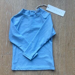 Minnow Unisex Mulberry Swim Rash Guard NWT